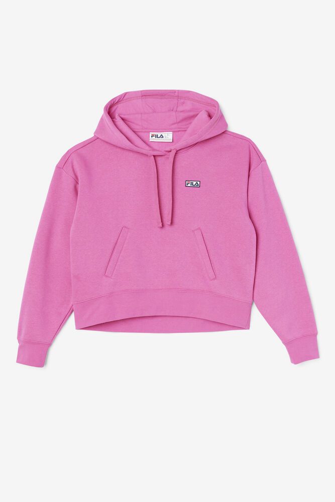 Fila Marina Hoodie Pink - Womens - 50237KVIT